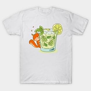 Mojito Squirrel - Mosquirrel T-Shirt